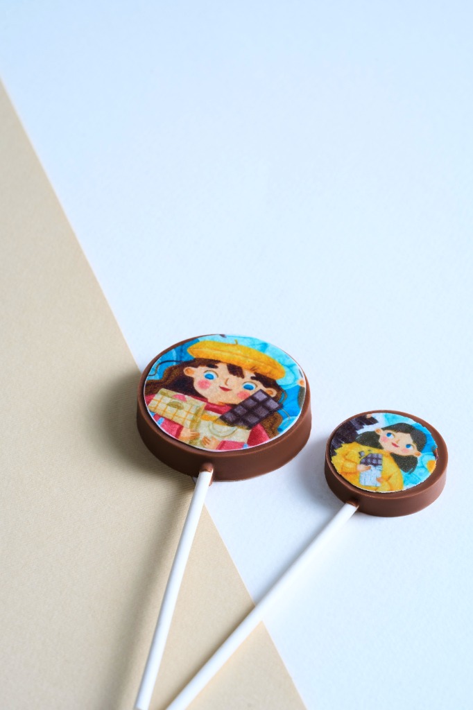 Close-up of Hand-Painted Details